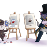 Dai Gyakuten Saiban Mascots